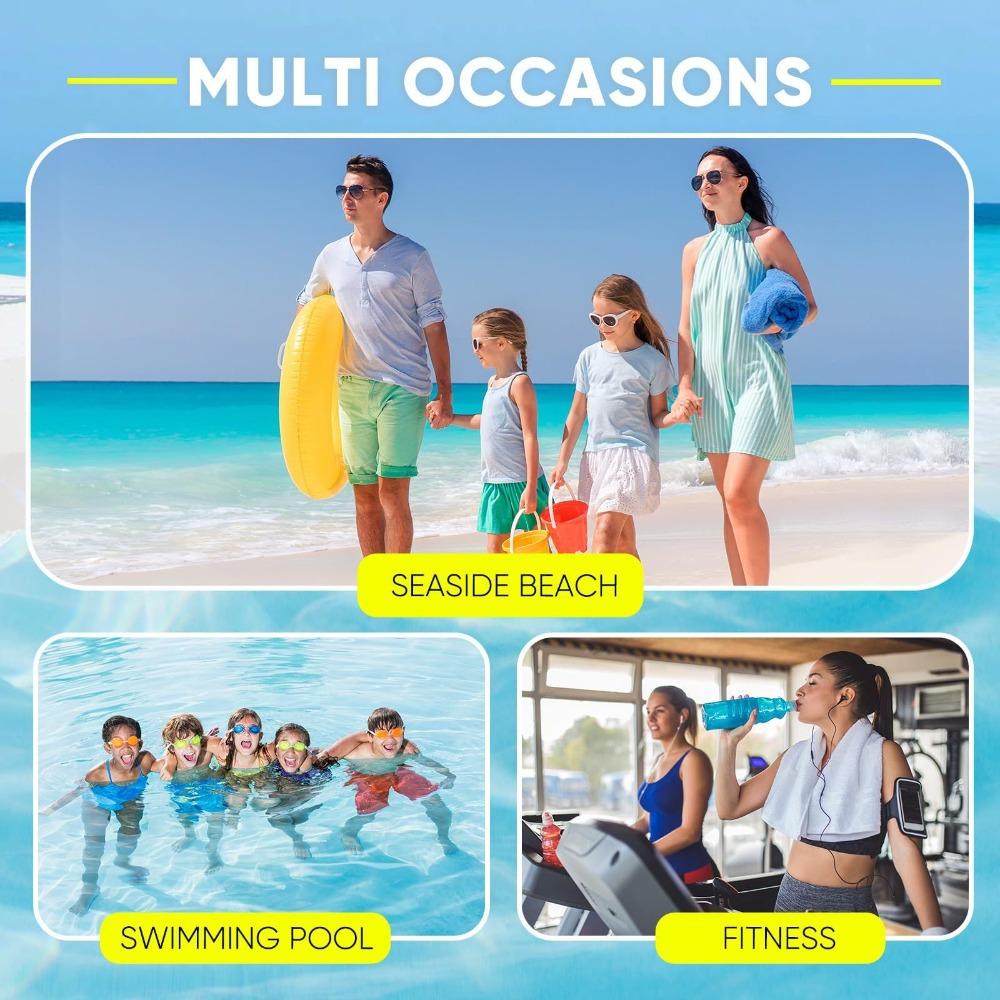 Mesh Swim Bag Drawstring Mummy Backpack Durable Swimming storage bag  Workout Gear