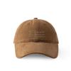 New Ripple Embroidery Washed Cotton Cap Sun Protection Simple Snapback Caps Vintage Casual Baseball Caps Outdoor