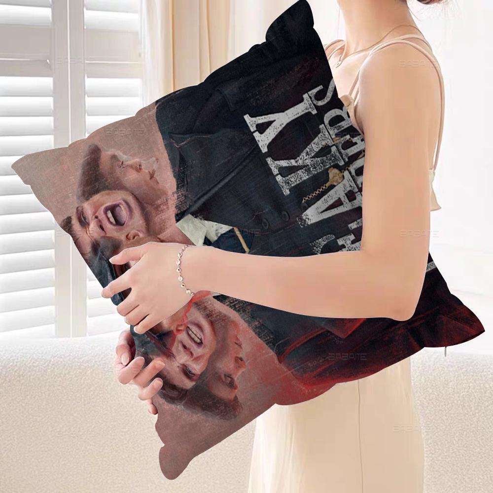 Сериал P-Peaky B-Blinders 45*45см Наволочка Декоративная наволочка Домашняя наволочка для диванной подушки 16x16Inch