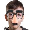 Funny Glasses Clown Glasses Costume Accessories with Eyebrows Mustache Party Favors for School Plays Comic Conventions Movie