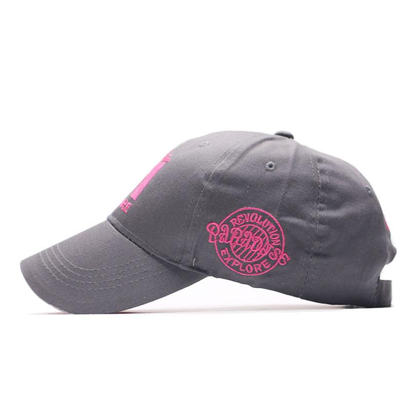 Spring and summer new M wolf baseball cap/Wolf-M Lee Minyu hat/embroidered wolf hip-hop hat