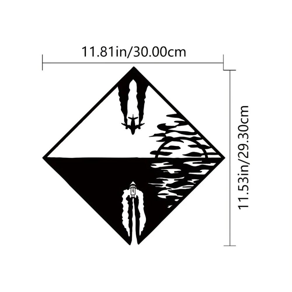 1 шт. Декор на стену на тему самолетов - Современный и захватывающий для спальни — фото 3