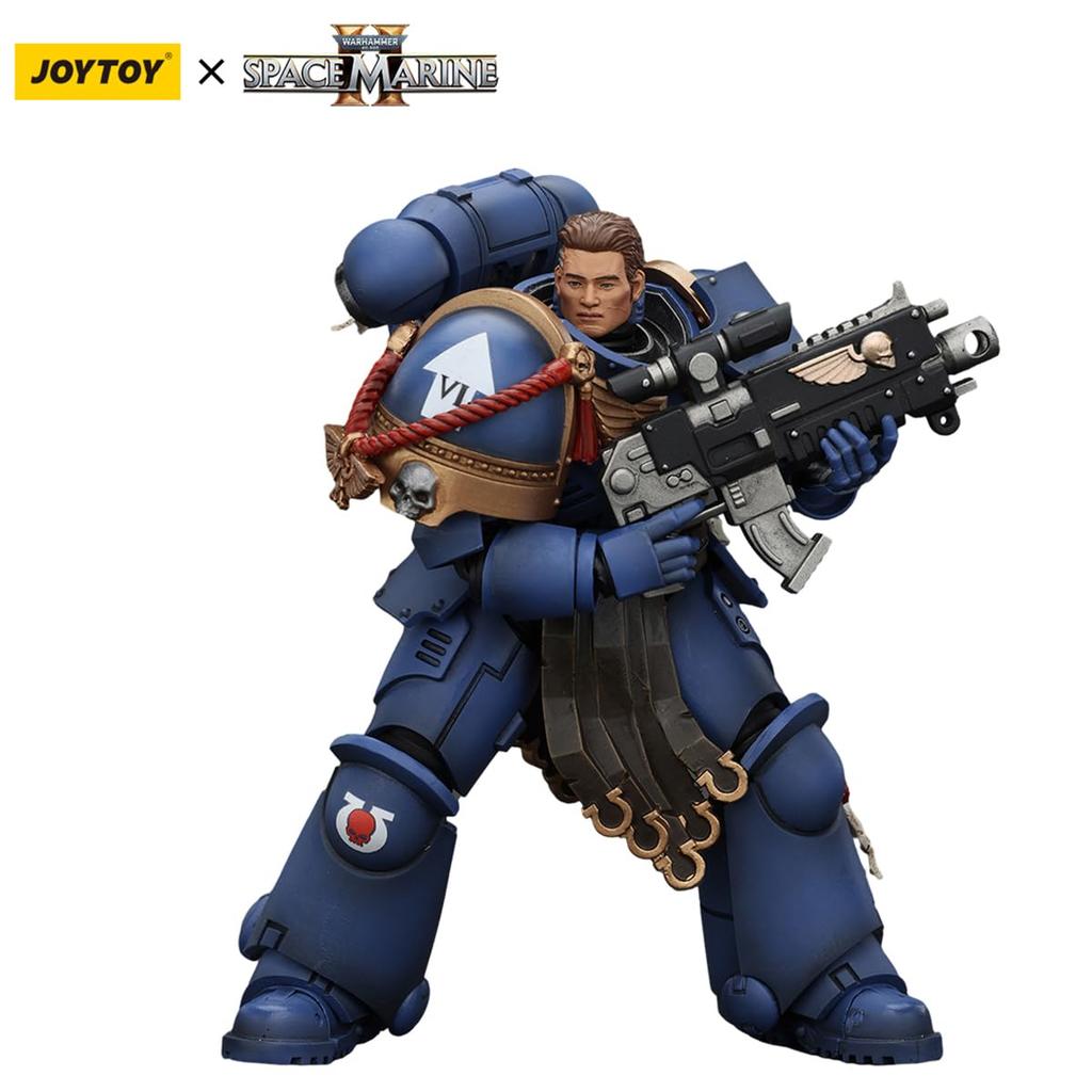 HiPlay JOYTOY Warhammer Ultramarines Sergeant Gadriel Gardriel JT00065 Marines Game Special Limited Edition Movable Figure Painted Finished Product
