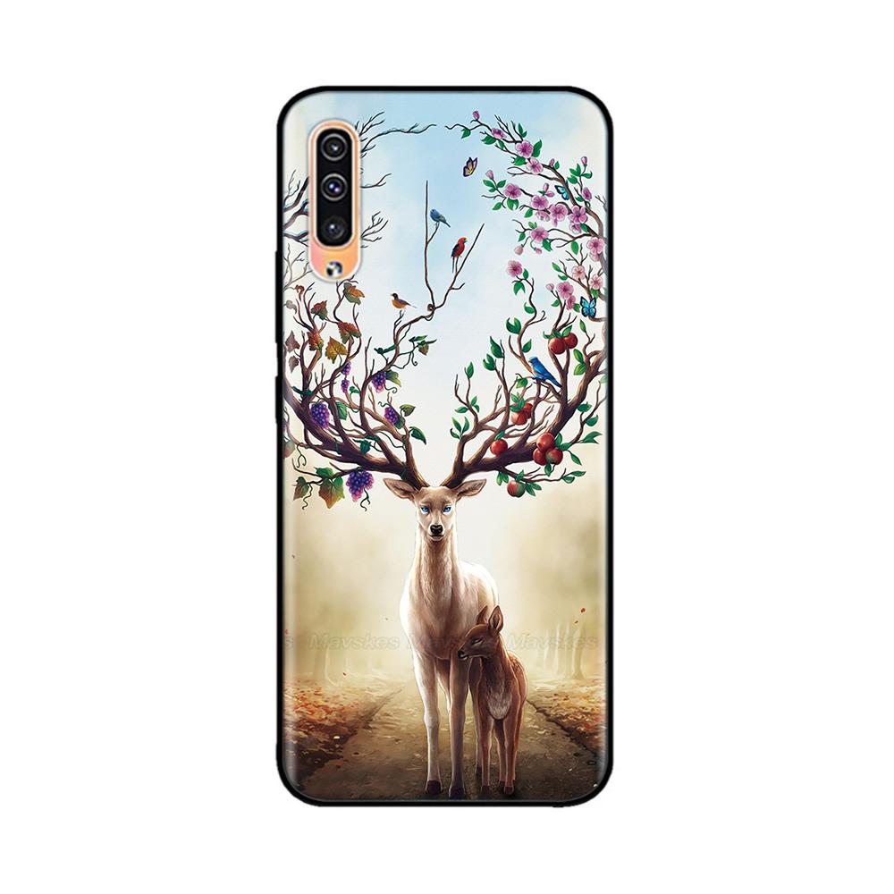 For Samsung Galaxy A50 A50S A30S Case Soft Black Silicone Back Cover Phone Case For Samsung A 50 A 50 30 S Fundas Coque Bumper