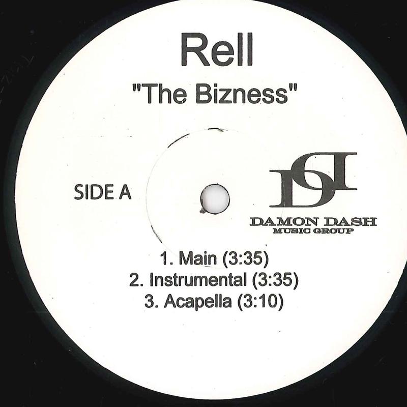 

12inch Record RELL - Bizness TBIZ DAMON DASH US Rap & Hip-Hop/R&B Used