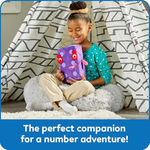Numberblocks Charakter Plüschtier Sechs 96935 (Authentisches Produkt)