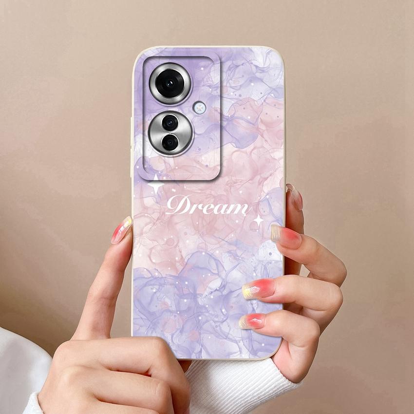 Sacs pour téléphone pour Oppo F25 Pro F23 Realme C20 C25 C30 C31 C33 C35 Narzo N53 N63 Motif Arbre de Coco de Plage Étui de Protection en Silicone Liquide pour Coque Oppo