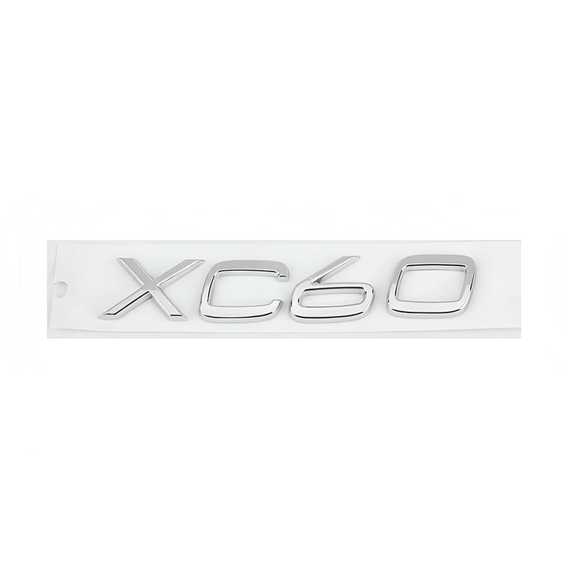 gbnkr10 1Pcs 3D Metal Stickers Car Body Trunk Decal For Volvo XC60 XC40 V60 V40 XC90 XC70 V50 S60 V70 S90 AWD S80 T6 V90 EX30 EX90 ES90