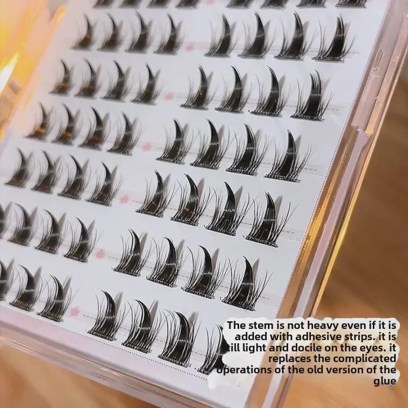 Feixi Naughty Elf Self-Adhesive Thick False Eyelashes for Big Barbie-Eyes