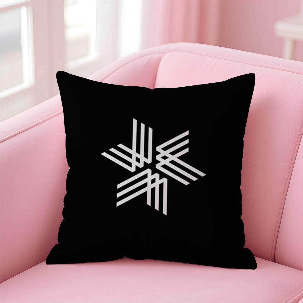 Classic Brand G-Goldwin Cushion Cover Premium Comfort Reversible Pillow Cove -Two In One Design for Any Room & Car Interior