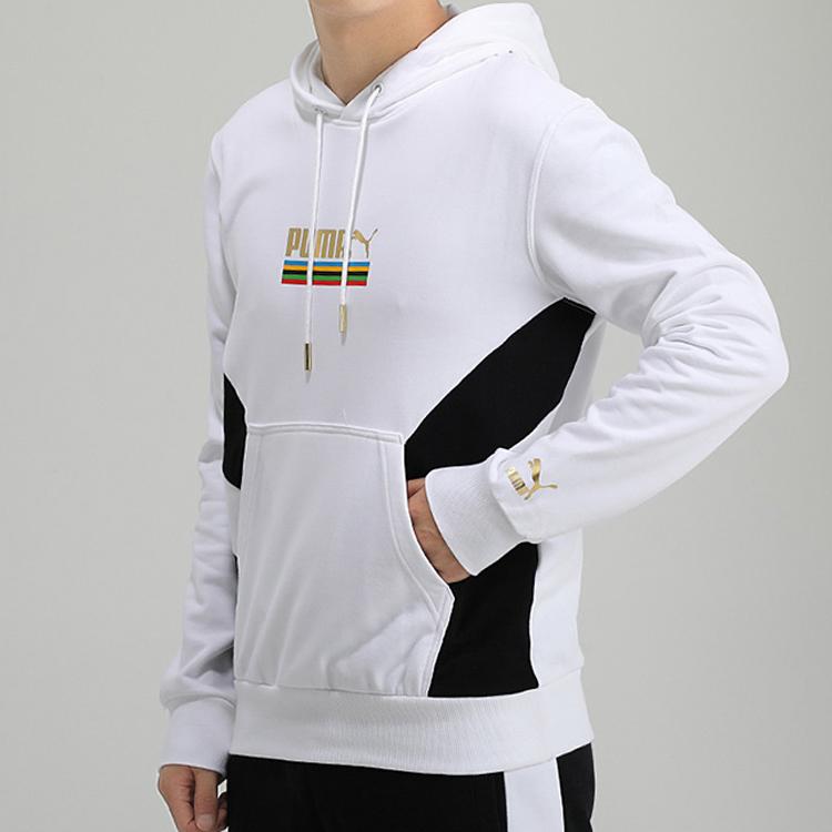 Puma Tfs Unity Hoodie Men Tops White 599287-02
