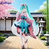 In Stock Original FuRyu TENITOL New Tokyo Series Hatsune Miku Kimono Desktop Cute Anime Action Figure Toy Gift Model Collection