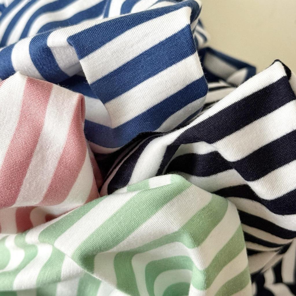 2026 Kids' Classic Summer Short Sleeve Striped Cotton T-Shirt