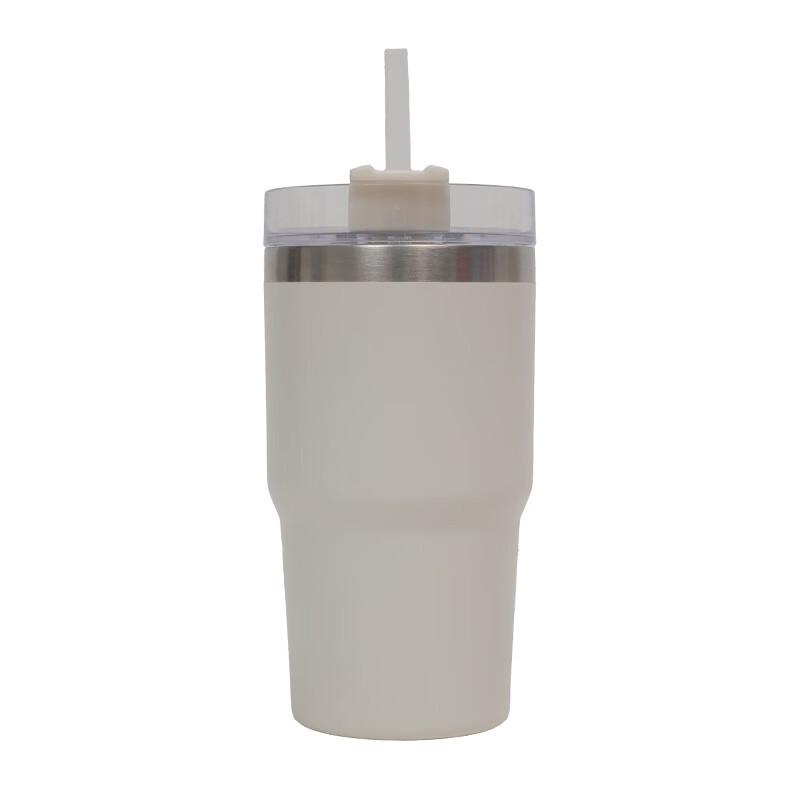 Shengye Stainless Steel Insulated Tumbler with Handle & Straw 450ml