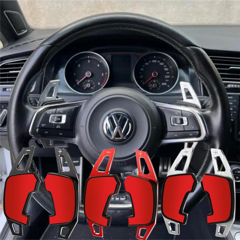 For Volkswagen steering wheel paddle shift VW MK7 Golf 7 7.5 GTI Rline Tiguan Sciricco Touran X Sagitar POLO GTD GTE accessories
