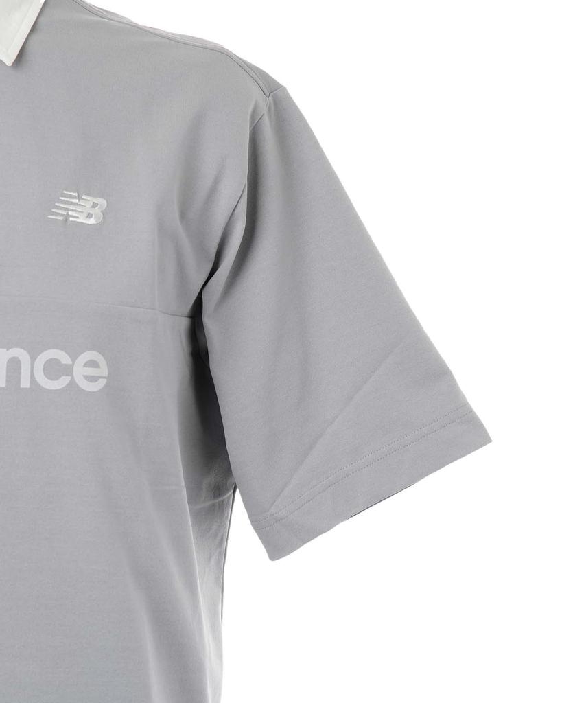 Golf Half Sleeve Polo Shirt To the 3 [New Balance] Men's (Stretchy/Cool Touch) / 012-5166004 023_Gray [S]