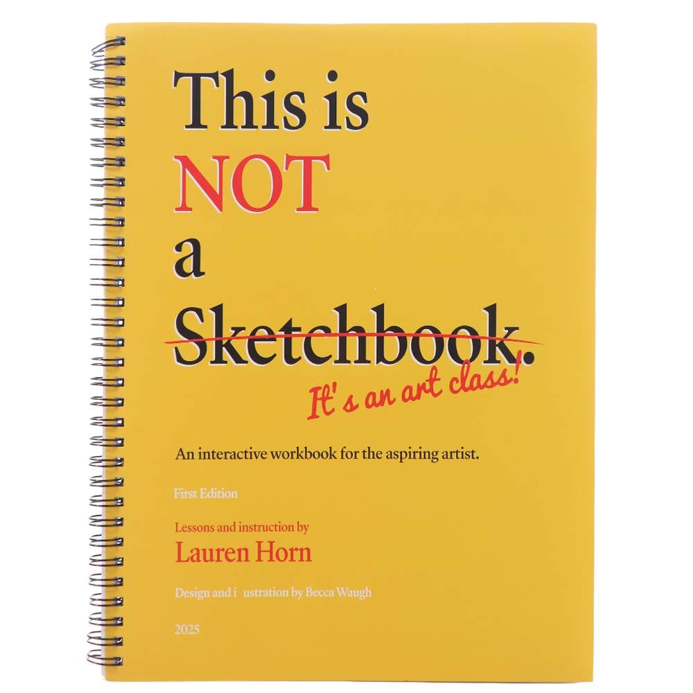 Professional This Is Not a Sketchbook Thick Paper Art Class Sketchbook School Supplies