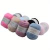 6pcs Premium Cashmere Yarn – 50g/Pc 320m Soft Knitting & Crochet Yarn for DIY Hand-Woven Crafts – Luxurious Warm Fiber for Scarves, Hats, Sweaters
