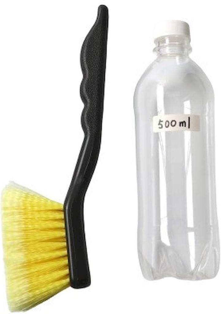 [Made In Japan] [Removes Dirt from Wheels and Details] Car Wash Wheel Brush, Soft