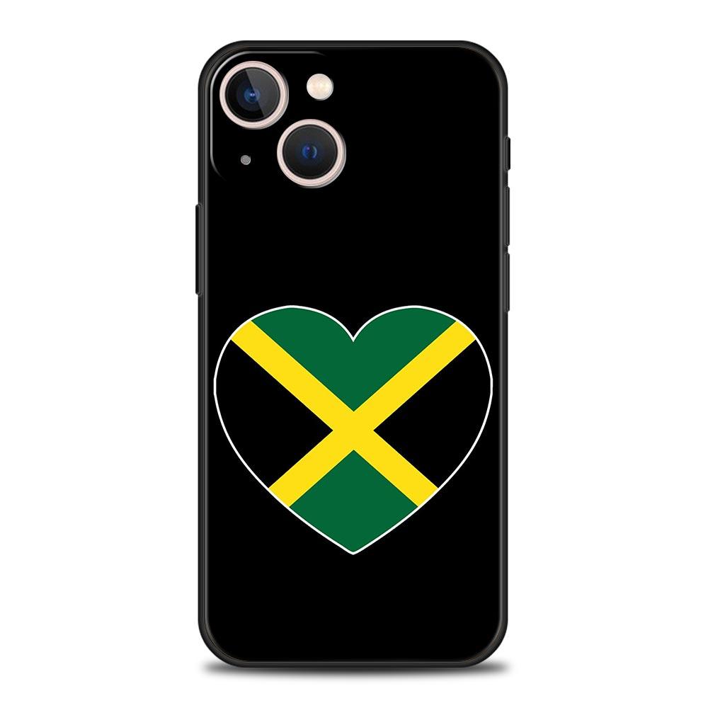 Jamaica National Flag Phone Case For iPhone 16e 15 14 13 12 11 Pro Max XS X XR SE 7 8 Plus Shell iPhone 16 Soft TPU Cover