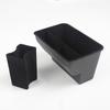 New For Tesla Model 3 Y 2024-2024 Car Rear Storage Box Flocking/ABS Organizer Containers Auto Interior Modification Accessories