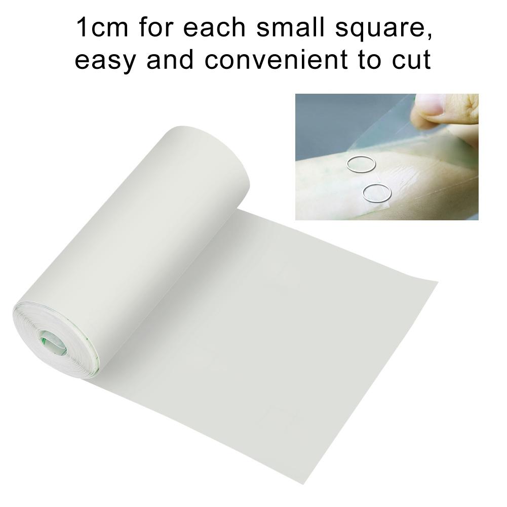 PU Waterproof Transparent Adhesive Tape First Aid Wound Fixation Tape (10cm x 5m)