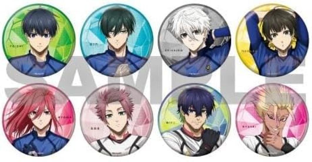 

TV Anime Glittery Can Badge Collection VS JAPAN Box Blue Lock ver. U-20 8-Piece