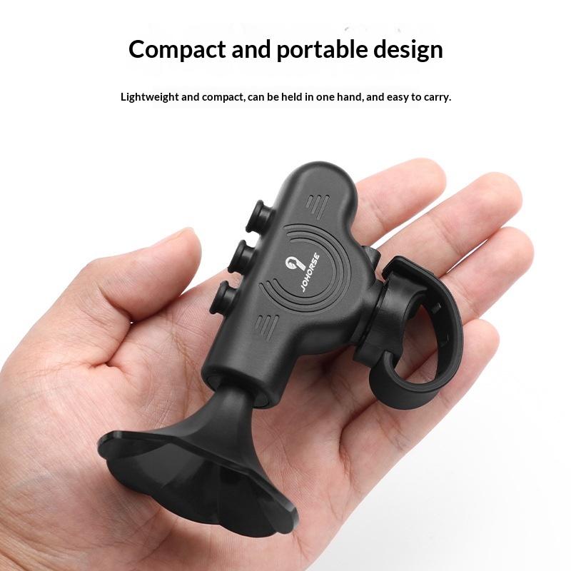 1Pc Waterproof Electric Bike Horn - 120dB Loud Multi-Tone Bicycle Bell with 4 Sounds