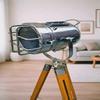Handcrafted Wooden Tripod Spotlight Lamp Table Lamp Industrial Nautical Searchlight Home Office Decor