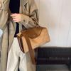Portable Large-capacity Tote Bag Women's 2025 Autumn and Winter New Retro Fashion Shoulder Bag High-end Casual Messenger Bag