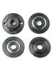 4pcs Inner Outer Flange Nut Set for Angle Grinders Fits Circular Saw Blades with 20 22 22 2mm Inner Diameter and 12mm Groove