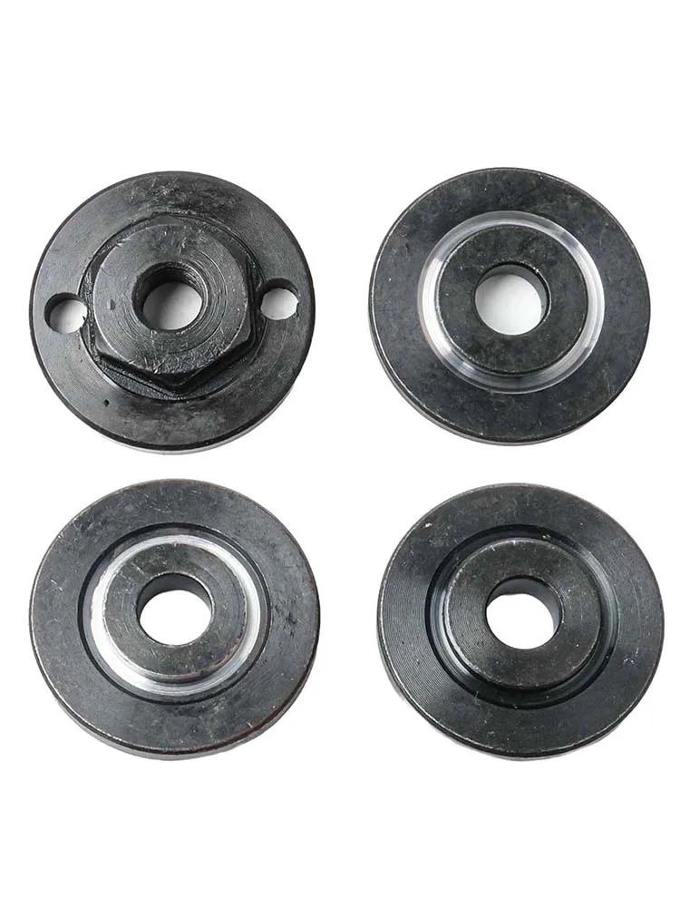 4pcs Inner Outer Flange Nut Set for Angle Grinders Fits Circular Saw Blades with 20 22 22 2mm Inner Diameter and 12mm Groove
