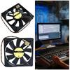 Optimal Air Circulation 90mm PWM Computer Fan, Low Noise 90mm Computer Case Cooling Fan for Office and Gaming PC
