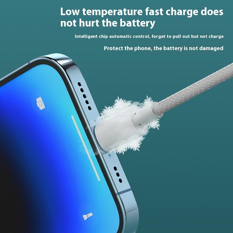 Data Cable Braided Cable with Packaging 100W Fast Charging Cable Double Head Typec Charging Cable