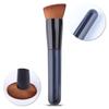 EVRCHGIEA Liquid Foundation Brush Densely Soft Flat Blush Perfect for Cream Face Portable Makeup Makeup Flat Angled Brush 131, Short, Packed,