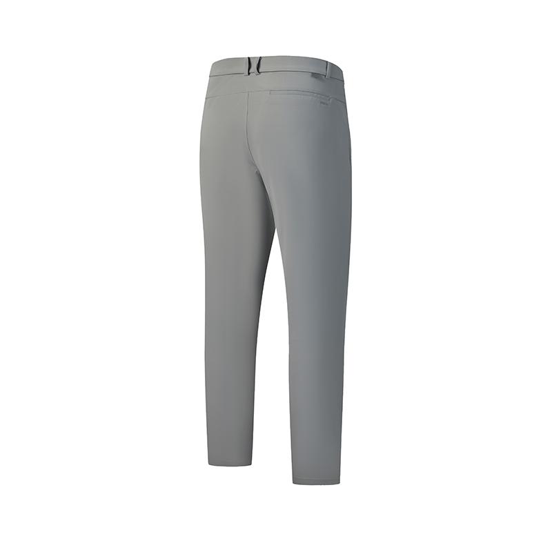 Fila A.P. Minimalist Classic Sports Training Comfortable Versatile Woven Casual Pants Men Bottoms Beast-Skin-Gray A11M621810FDY