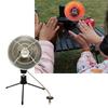 Compacts Camping Heater For Outdoor Winter Fishing Trip with Rustless Steel Coppers Alloys Light Weight