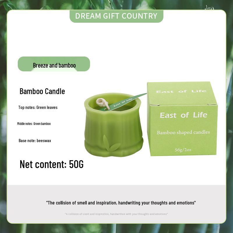 Bamboo-Shaped Scented Candle - Dragon Boat Festival Home Decor & Birthday Gift