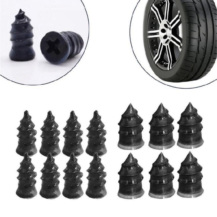 Vacuum Car Tyre Repair Rubber Nail Set Tire Screws Tubeless Repair Tools Kit