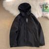 Spring and Autumn Outdoor Single-layer Thin Mountaineering Suit Windproof and Breathable Couple Trench Coat Clip