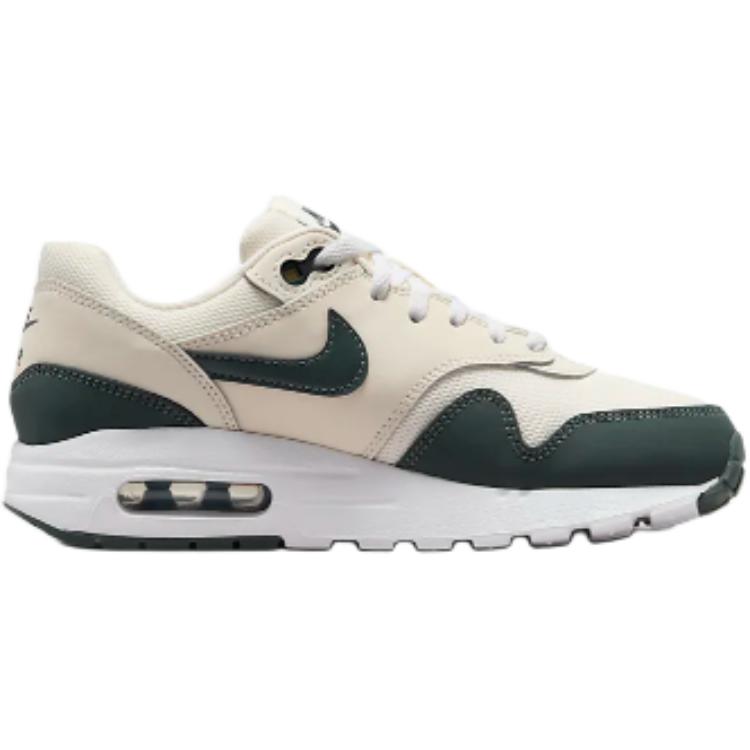 Nike Air Max 1 GS Pale Ivory Bicoastal Kids Sneakers Cream White Vintage-Green DZ3307-113