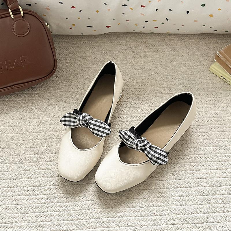 

Round head thick heel women s shoes 2025 autumn new fashion single shoes bow high heels temperament professional shoes small leather shoes 40 бежевый