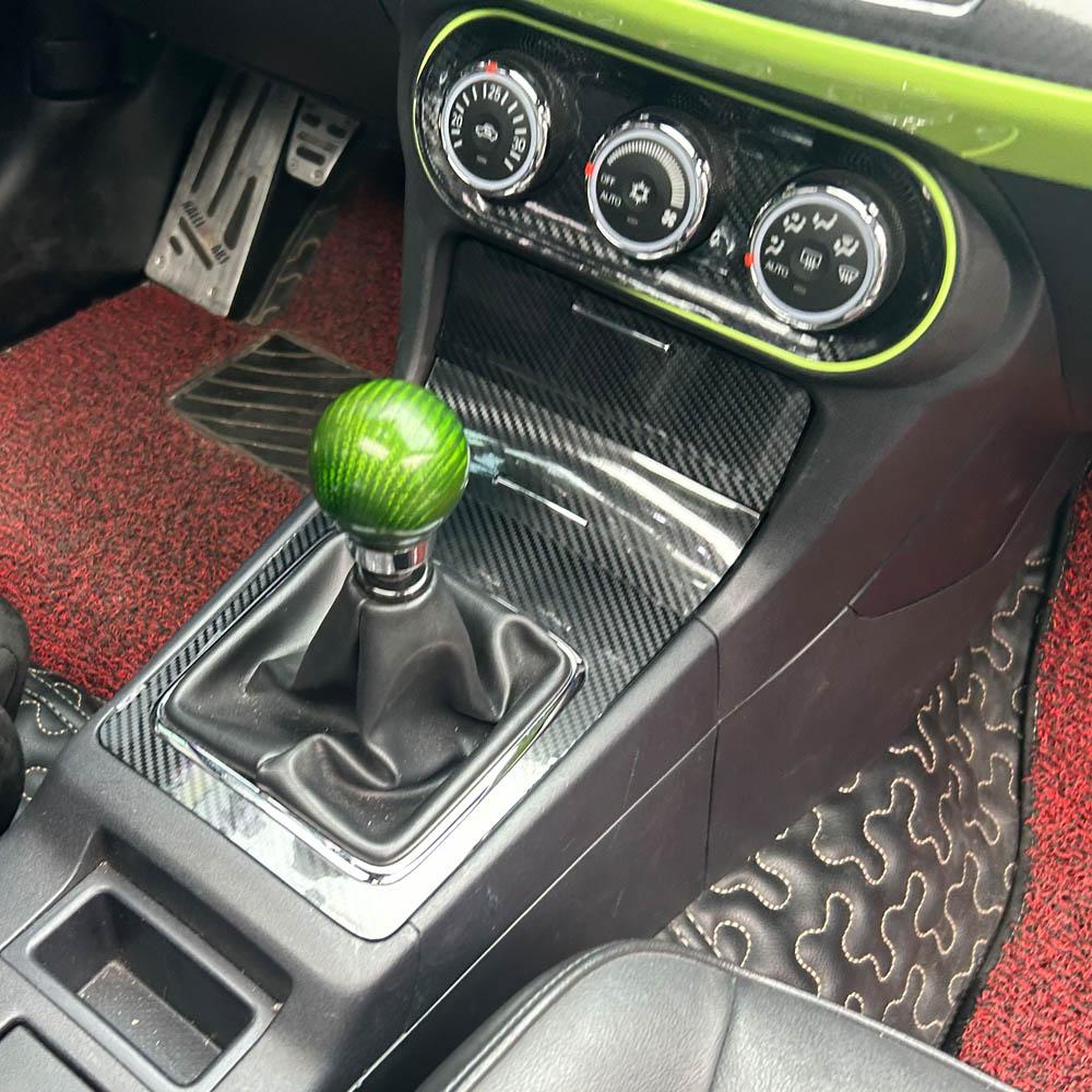 Carbon Fiber For Mitsubishi Lancer-ex 2010-16 Car Film Interior Sticker Center Console Gear Dashboard Air Door Handle Lift Panel