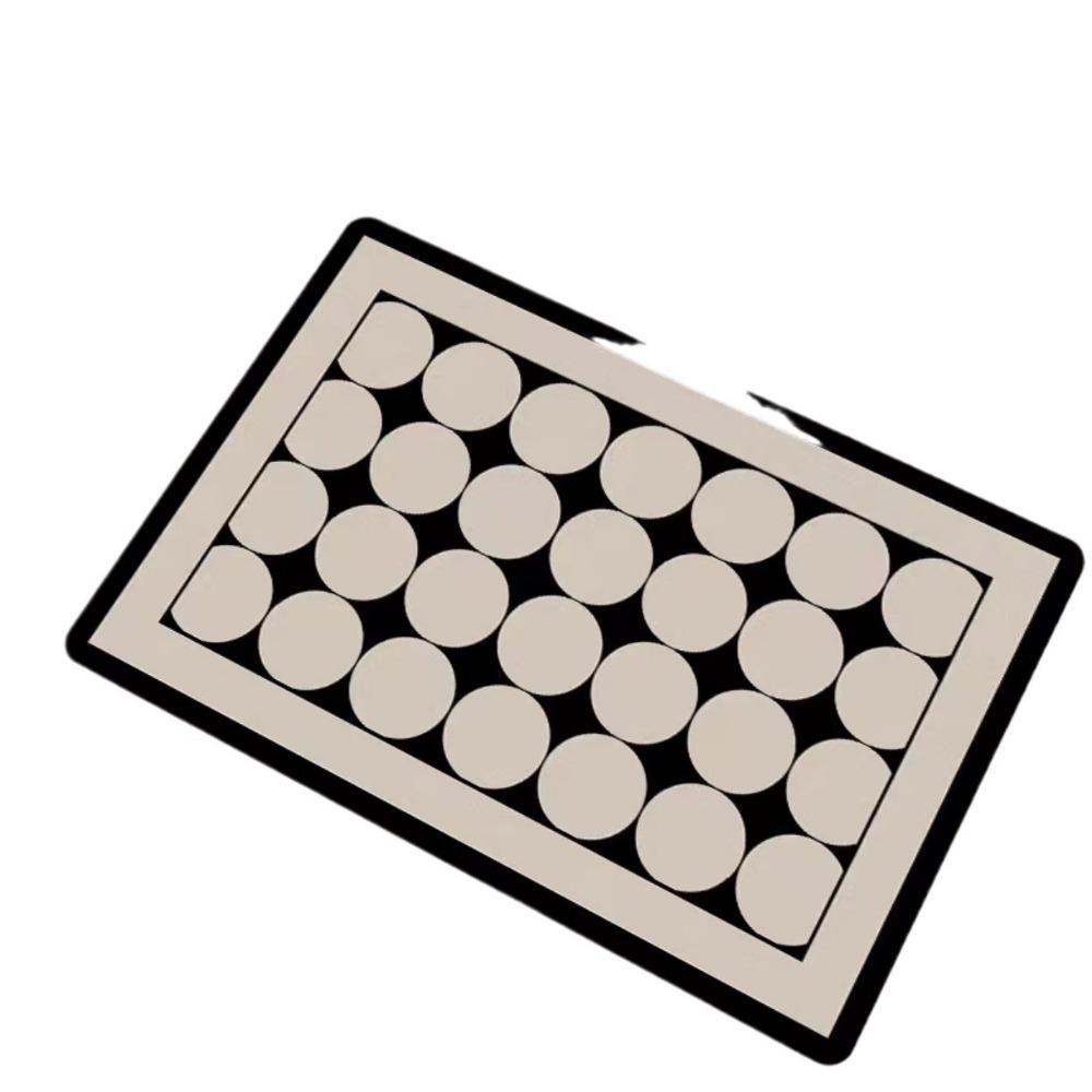 Modern Simple Bathroom Floor Mat Diatom Mud Toilet Quick Drying Door Mat Toilet Absorbent Non-slip Can Be Cut Foot Mat Suction