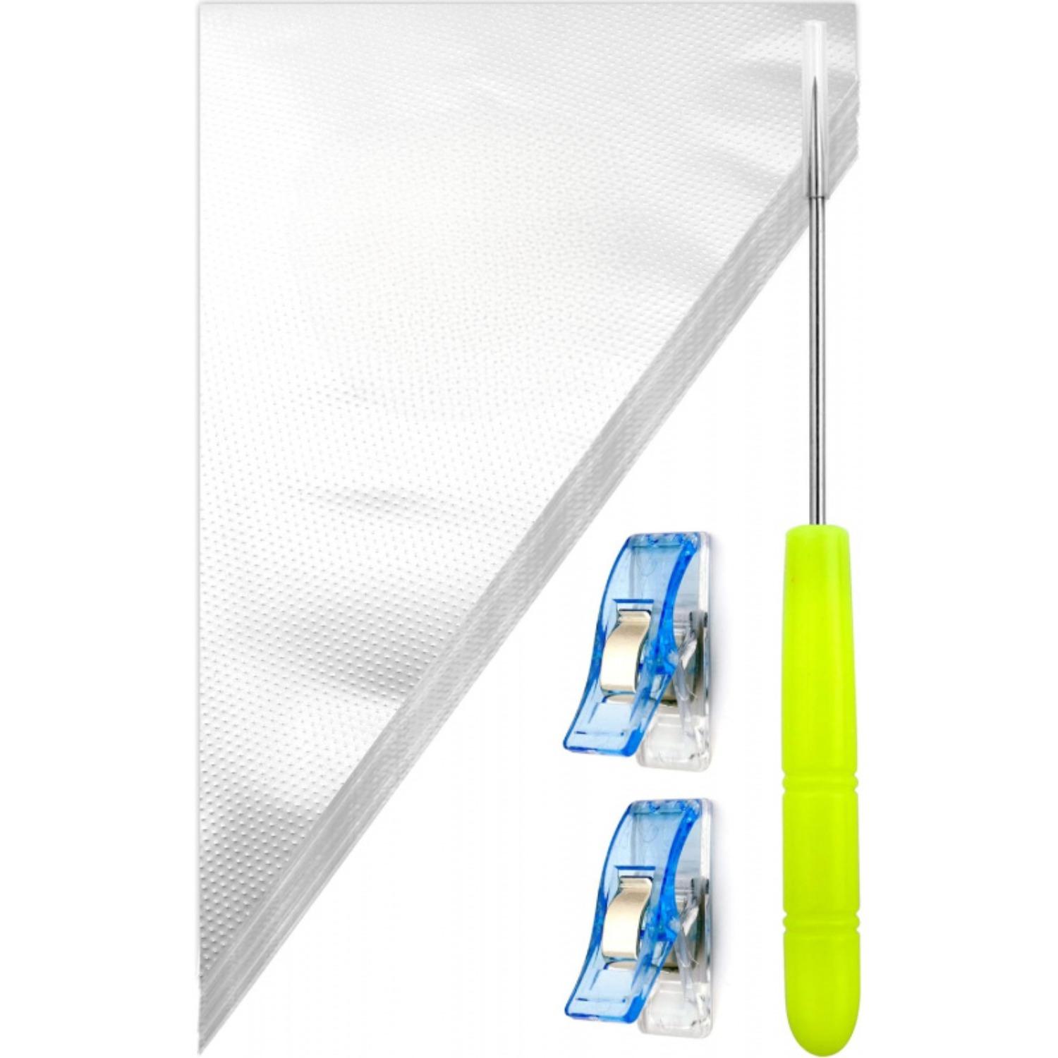 

Набор из 103 кондитерских мешков, 100 кондитерских мешков диаметром 12 дюймов, мешки для глазури, мешки для украшения тортов.