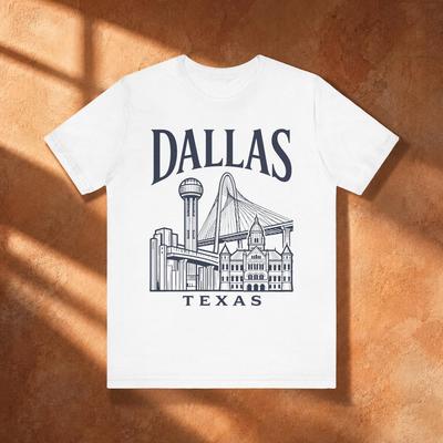Dallas Tx T-Shirt Unisex - Texas Souvenir Shirt Gift For Women & Men