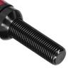 21pcs 42mm Extended Lug Bolt Kit with Sleeve M14x1.5 Ball Seat Universal Auto ModificationRed