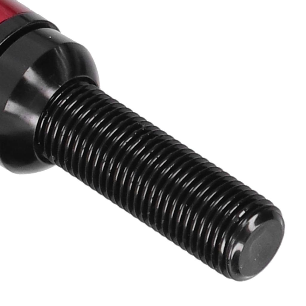 21pcs 42mm Extended Lug Bolt Kit with Sleeve M14x1.5 Ball Seat Universal Auto ModificationRed