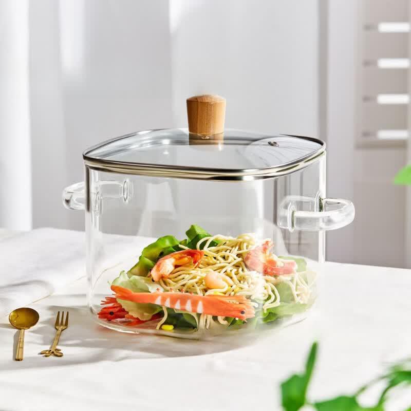 

Utoo Flame-Safe Glass Stew Pot