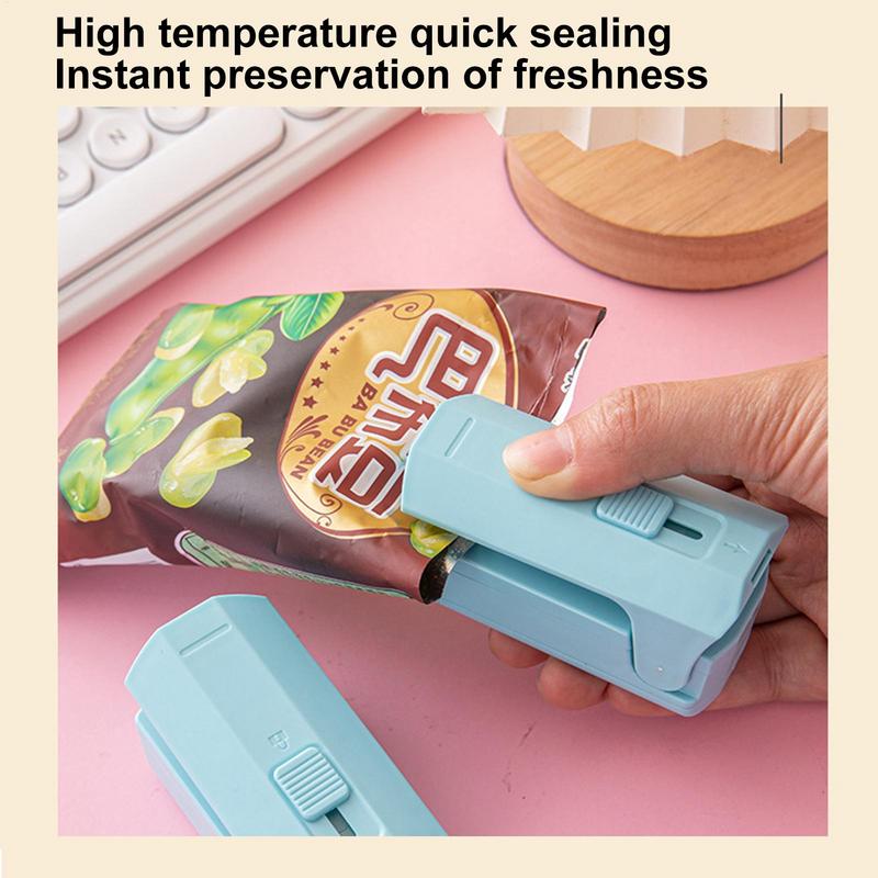 Gripstick Bag Sealers Convenient Small Snack Bag Sealer With Cutter Commercial Food Packaging Equipment For Young Old